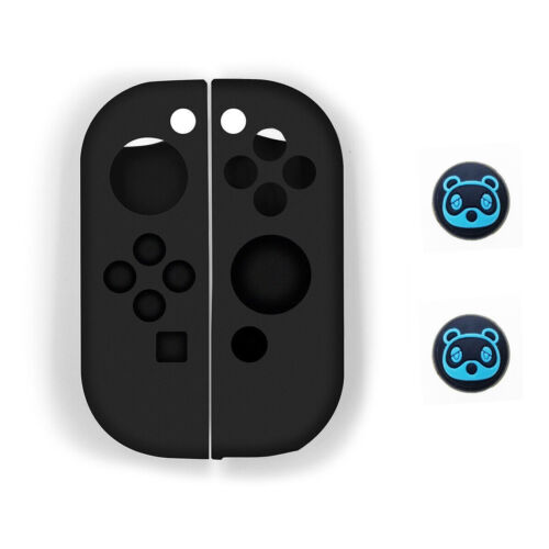 Silicone Soft Case For Nintendo Switch Oled Joy-con Skin Protective Cover Caps - Picture 36 of 70