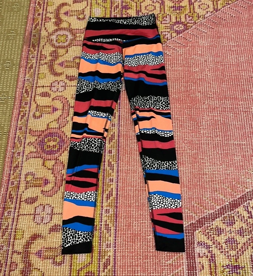 beyond-yoga lux printed high waisted long leggings