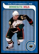 2008-09 O-PEE-CHEE RETRO '79-80 RAINBOW CAL CLUTTERBUCK 060/100 MINNESOTA WILD