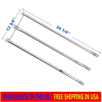 Grill Burners Replacement Kit for Weber 67722 300 Series E310 E320 w/ Side Knobs