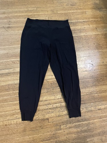 lululemon align jogger pants 12 black 