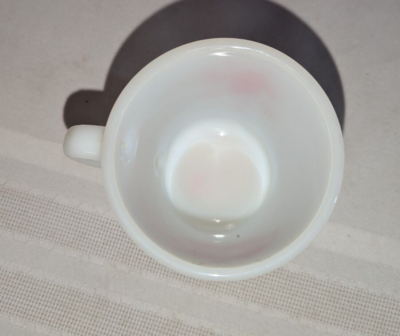 1960's Anchor Hocking Fire King Batman Robin Boy Wonder Milk Glass