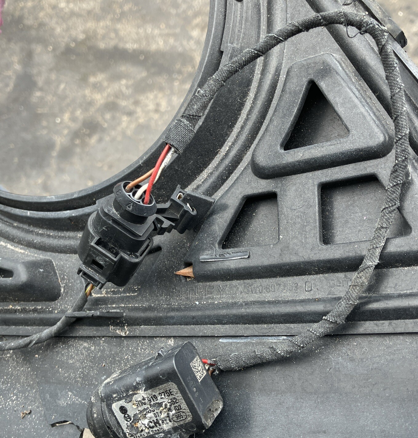 Front Bumper Park Sensor Connector 2003 -2013 Bentley Continental Gt Gtc Spur