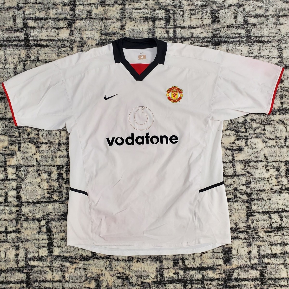 Nike Manchester United Soccer Jersey #11 Ryan Giggs 2002-03 Nike Manchester United Soccer Jersey #11 Ryan Giggs 2002-03
