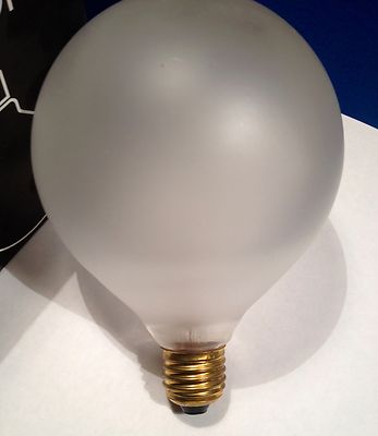 LINDNER GLOBE SATINA G120 Messing Fassung E27 100W Glühlampe Lampe Leuchtmittel