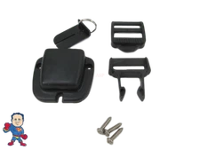1X Spa Hot Tub Cover Latch Strap Repair Kit & Key Catalina Cal Spa Video How To