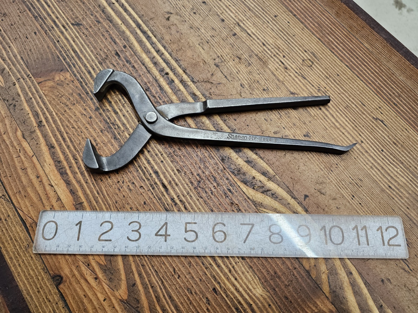 Vintage SnapOn GCP10 Dust & Grease Cap Removal Pliers PRISTINE! ☆USA