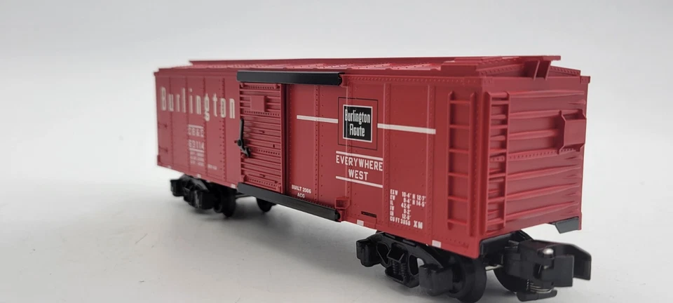 S-Gauge American Flyer 6-48362 Burlington "Everywhere West" Box Car - NIB - Image 4 of 4
