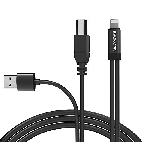 Rvokoms Usb 2 0 Type B Otg To Midi And Charging Cable Compatible