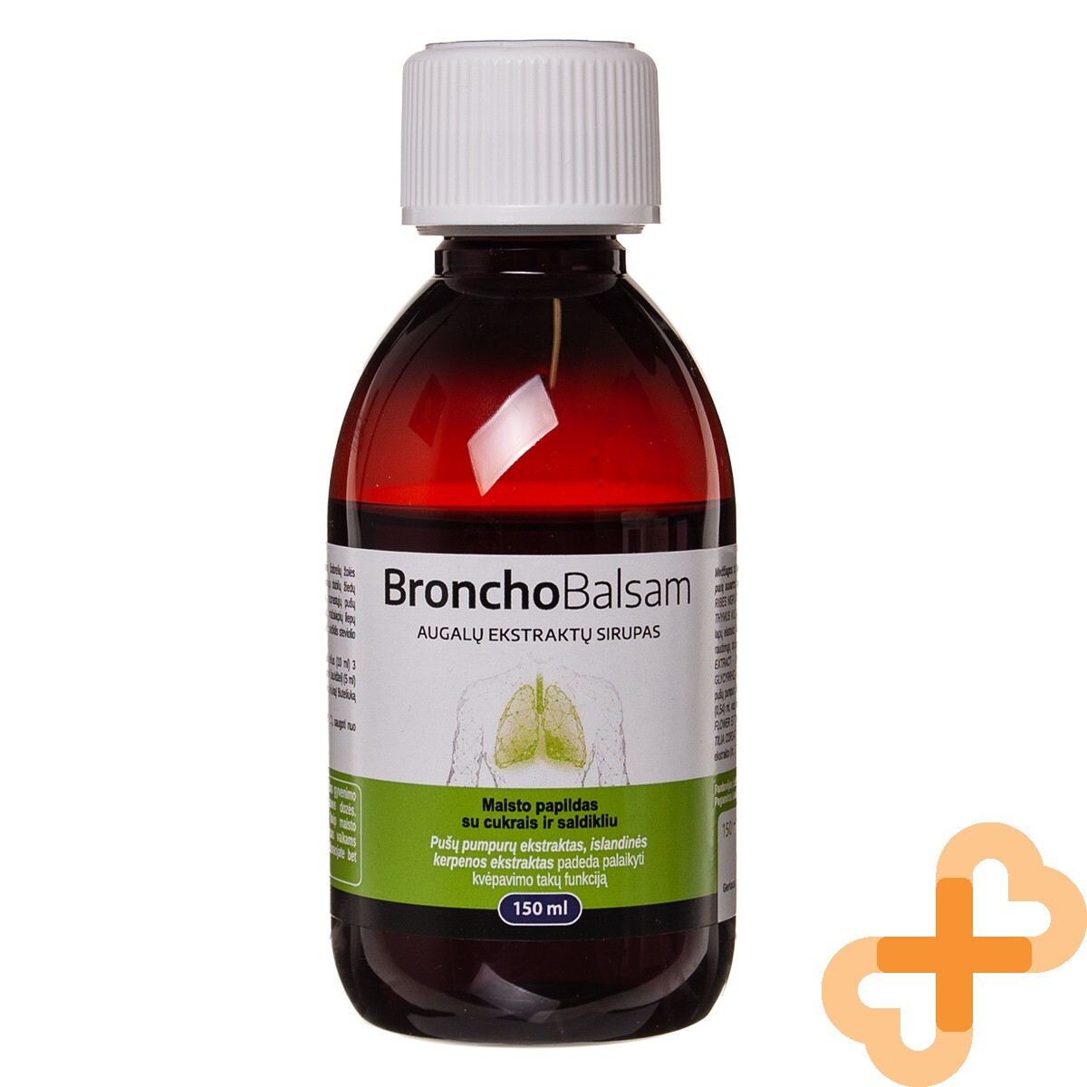BRONCHOBALSAM Respiratory Health Syrup 150ml Supplement with Plant Extracts