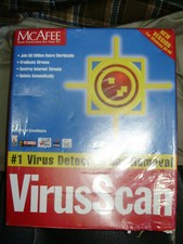 McAfee Virus Scan CD rom Win 98 95, NT workstation, 3.1, DOS,  OS/2 NEW SEALED