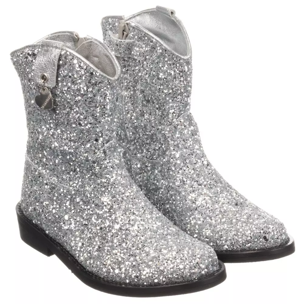 Monnalisa sales glitter boots