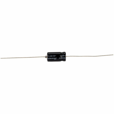 2 x condensatore ECA1JM221: elettrolitico THT 220uF 63VDC 10x16mm ±20