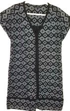 M&S Collection Women Size 8 Indigo Black Shif...