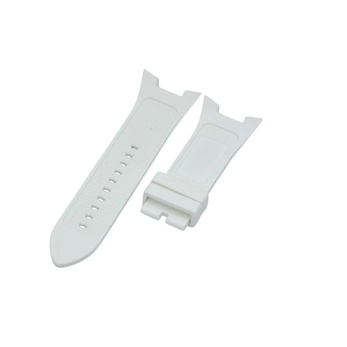 AX1068 32mm White Rubber Watch Strap For Armani Exchange | eBay