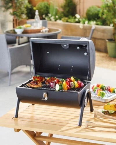 Charcoal BBQ Grill Barbecue Patio Outdoor Garden Summer Portable Grill