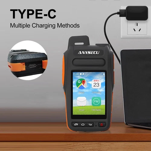 Anyssecu Y18 Android 9.0 4G Red Radio WIFI GPS Teléfono Móvil Zello Real-ptt - Imagen 9 de 13