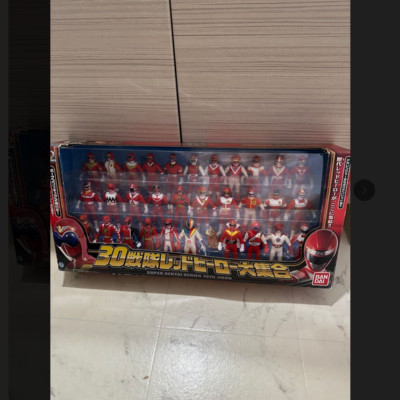 Bandai Super Sentai Series 30 Sentai Red Heroes Collection Used F/S