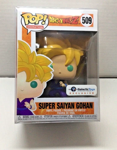 Dragon Ball Z Super Saiyan Gohan Funko Pop 509 Juguetes Galácticos Exclusivos Envío y devolución gratuitos