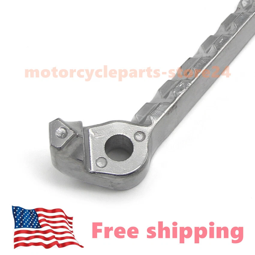 Rear Passenger Foot Pegs Footrest Bracket for Kawasaki KLX250S KLX250SF 09-2010 Foto 3 de 4