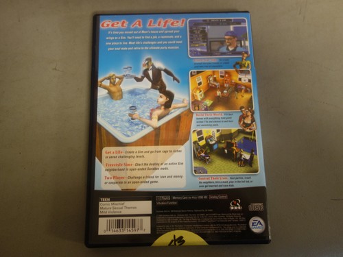 The Sims (Sony PlayStation 2, 2004 PS2) - Picture 3 of 3