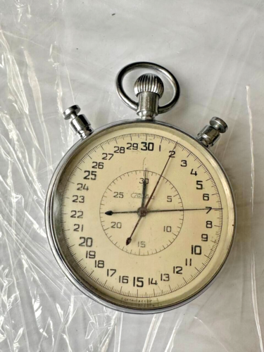 1960s SLAVA Soviet Soviet stop watch stopwatch Chronometer 20 Jewels -144