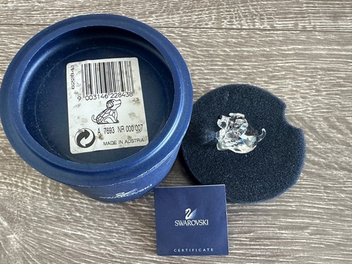 ꙮ Swarovski Figurine Zodiac Dog 622843 - Picture 4 of 4