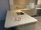 Picasso Calacatta Quartz kitchen worktop | All colours available | Sample