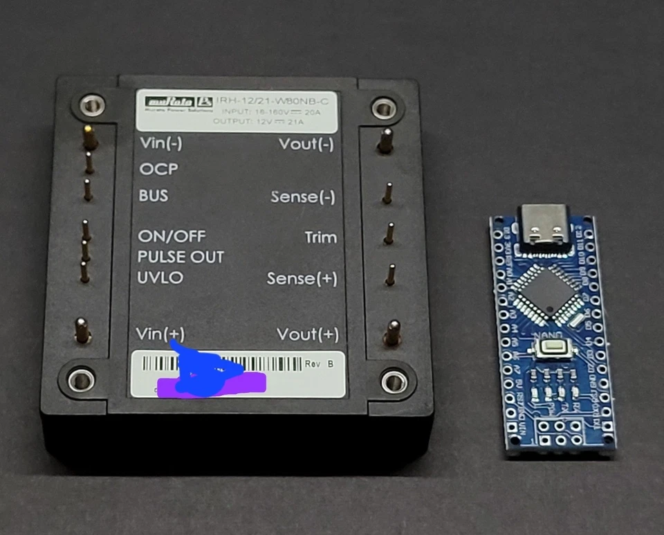 Convertidor Murata IRH-12/21 16-160v a 12v 20a Foto 2 de 3