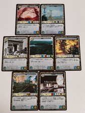 1998 Yanoman Legends of Godzilla Limited Base Location 7 Card Set Japanese eb321