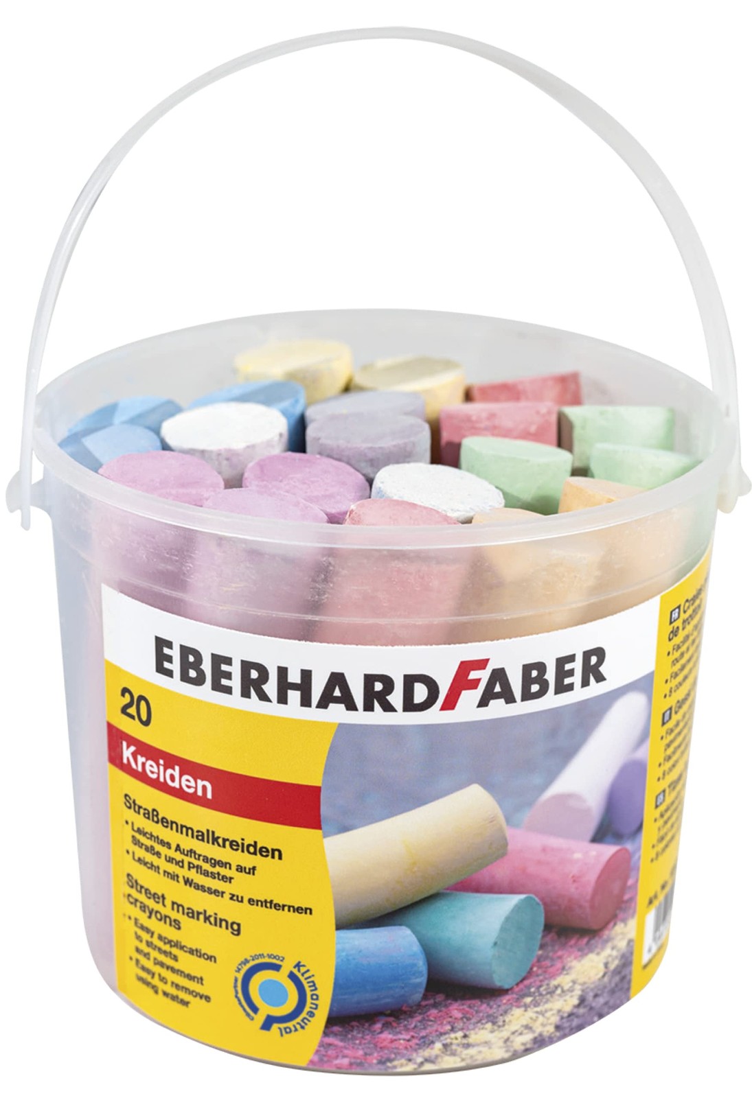 Eberhard Faber EFA 20 STREET MARKING CRAYONS IN A TUB 20 Count (Pack of 1)
