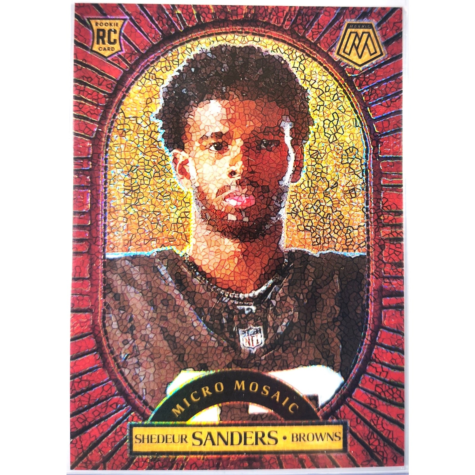 Panini 2025 Mosaic NFL Football Micro Mosaic #20 SHEDEUR SANDERS RC, See Pics!