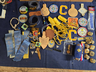 Boy Scouts Vintage Cub Scout Mixed Lot see all pics