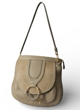 See By Chloe Hana Gray Suede Leather Shoulder Bag Chloé Read