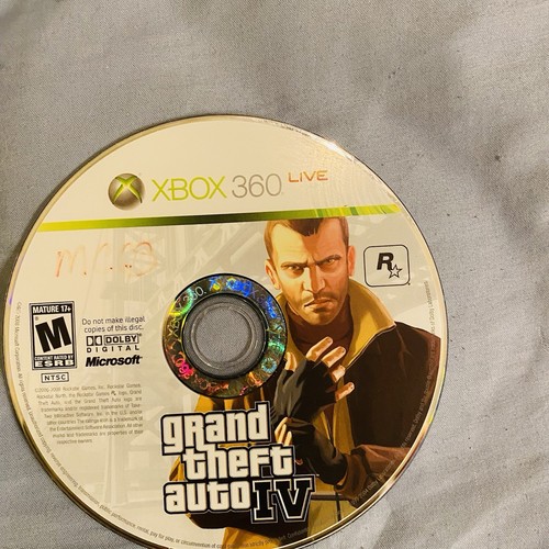 Grand Theft Auto IV GTA 4 (Xbox 360, 2008) Complete With Manual and Map CIB - Picture 6 of 7