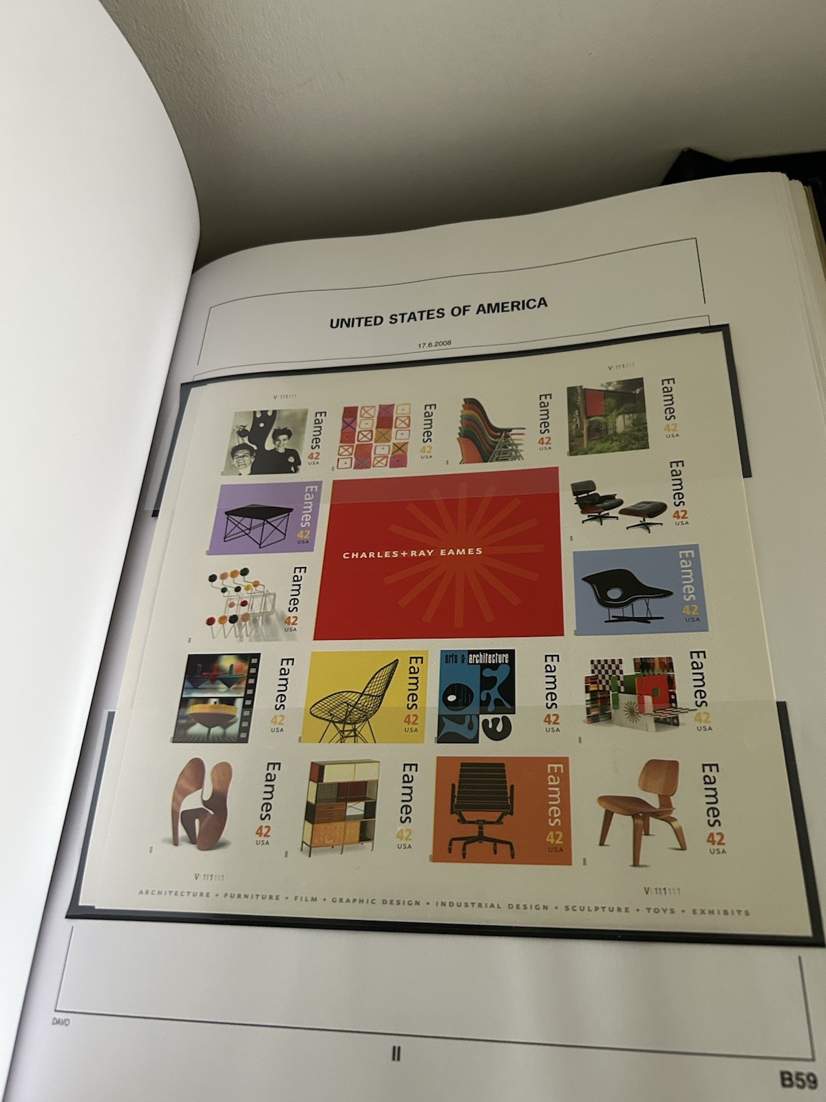 USA Mint Stamps Collection In 2 Davo Albums Face Value $1330