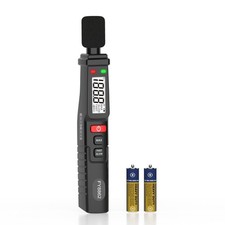 Decibel Meter, Digital Sound Level Meter Portable Sound Meter 30  130 Db