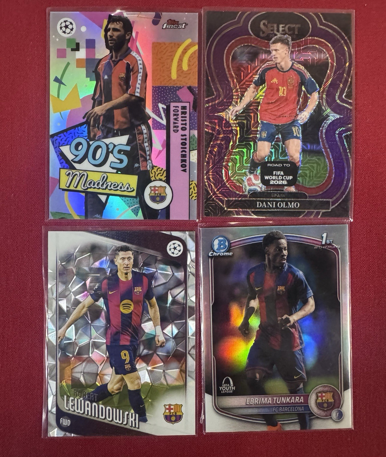 FC BARCELONA 22 CARD LOT AUTOS/NUMBERED & INSERTS Panini/Topps view 21
