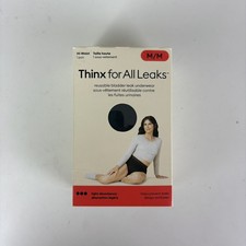 Thinx For All Leaks Underwear Reusable Hi-Waist Light Absorbency Medium