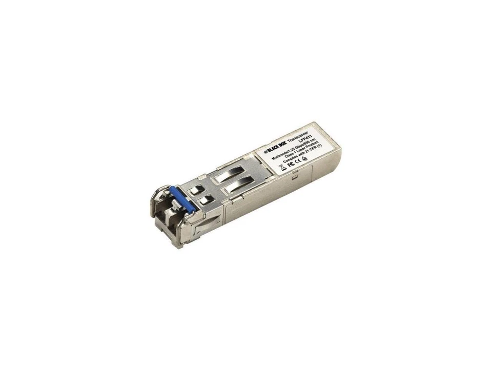 Black Box SFP 1250-Mbps Fiber with Extended Diagnostics 850-nm Multimode LC 550 - Image 2 of 4