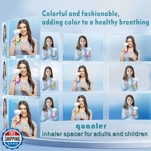 Espaciadores inhaladores de silicona suave para adultos y niños - Divertidos y coloridos Nessi OT - Imagen 2 de 5