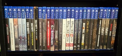Playstation 4, PS4 games used and tested