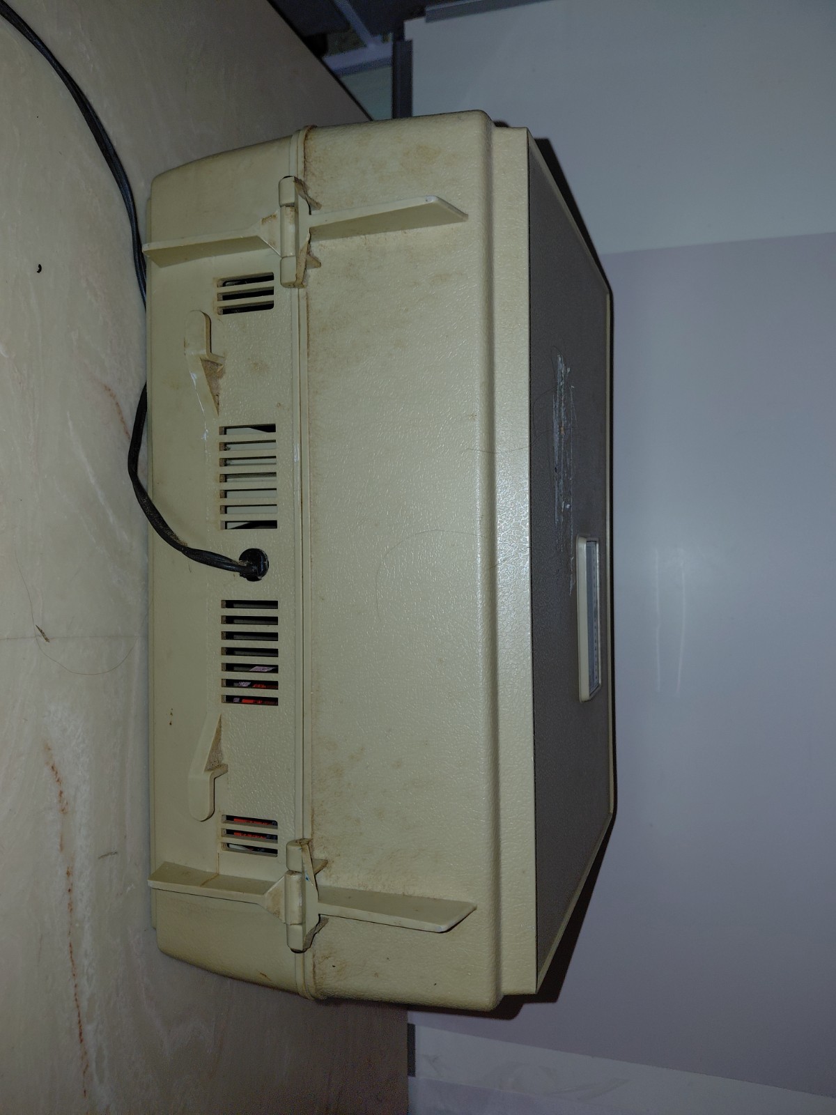 Vtg General Electric V631n Portable Record Player, Solid State Automatic 4-Speed