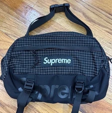 Supreme Waist Bag 3M Reflective Black SS24