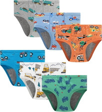 Boys Training Toddler Underwear Truck Potty Briefs for Boys