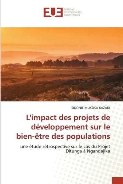 Sidonie Mukosa Kazadi | L'impact Des Projets De DéVeloppement Sur Le...-image