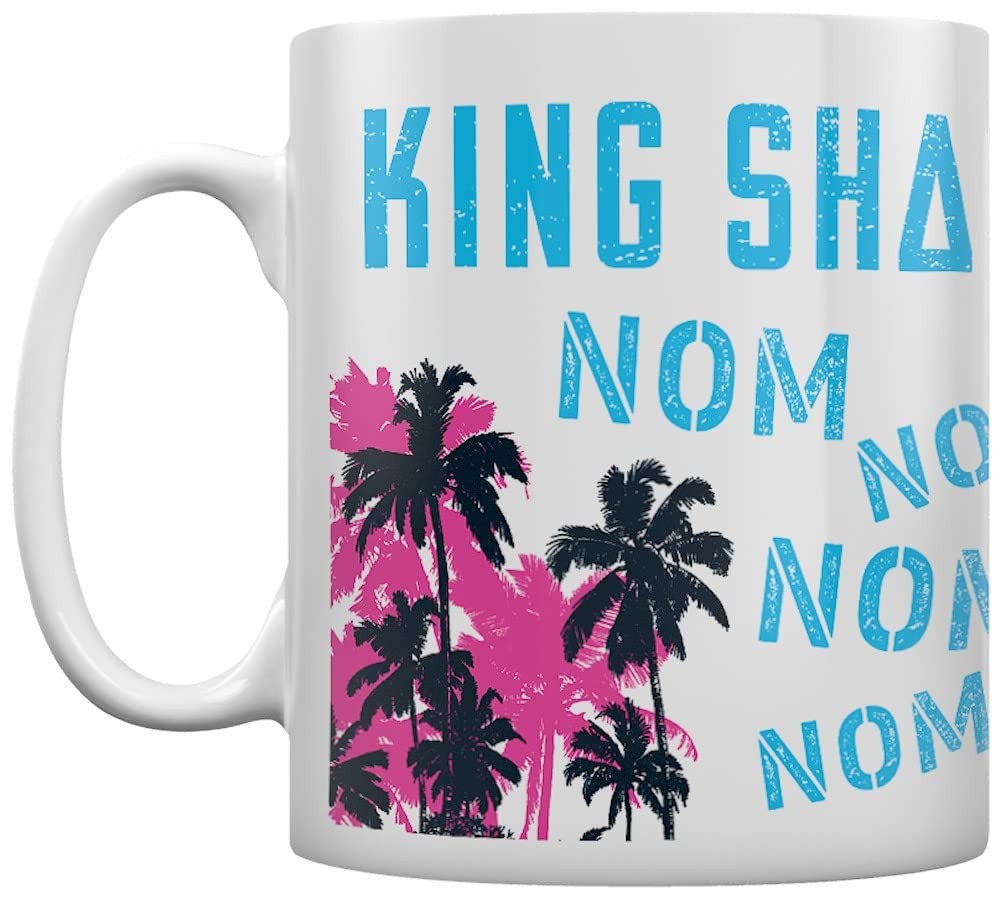 Отряд самоубийц Королевская акула Ням-Ням Кофе Чай и Кофейная кружка белого цвета 3390₽