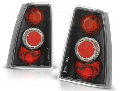 Rear lights for Opel Kadett E HB 1984-1987 1988 1989 1990 1991 VR-1925 Black