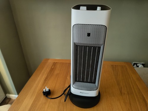 ProBreeze 2000W Ceramic Tower Fan Heater
