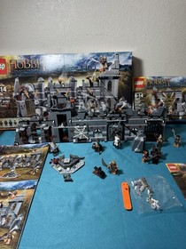 LEGO Hobbit Dol Guldur Battle 79014 & Ambush 79011 Lot w/ Box Manuals & Minifigs